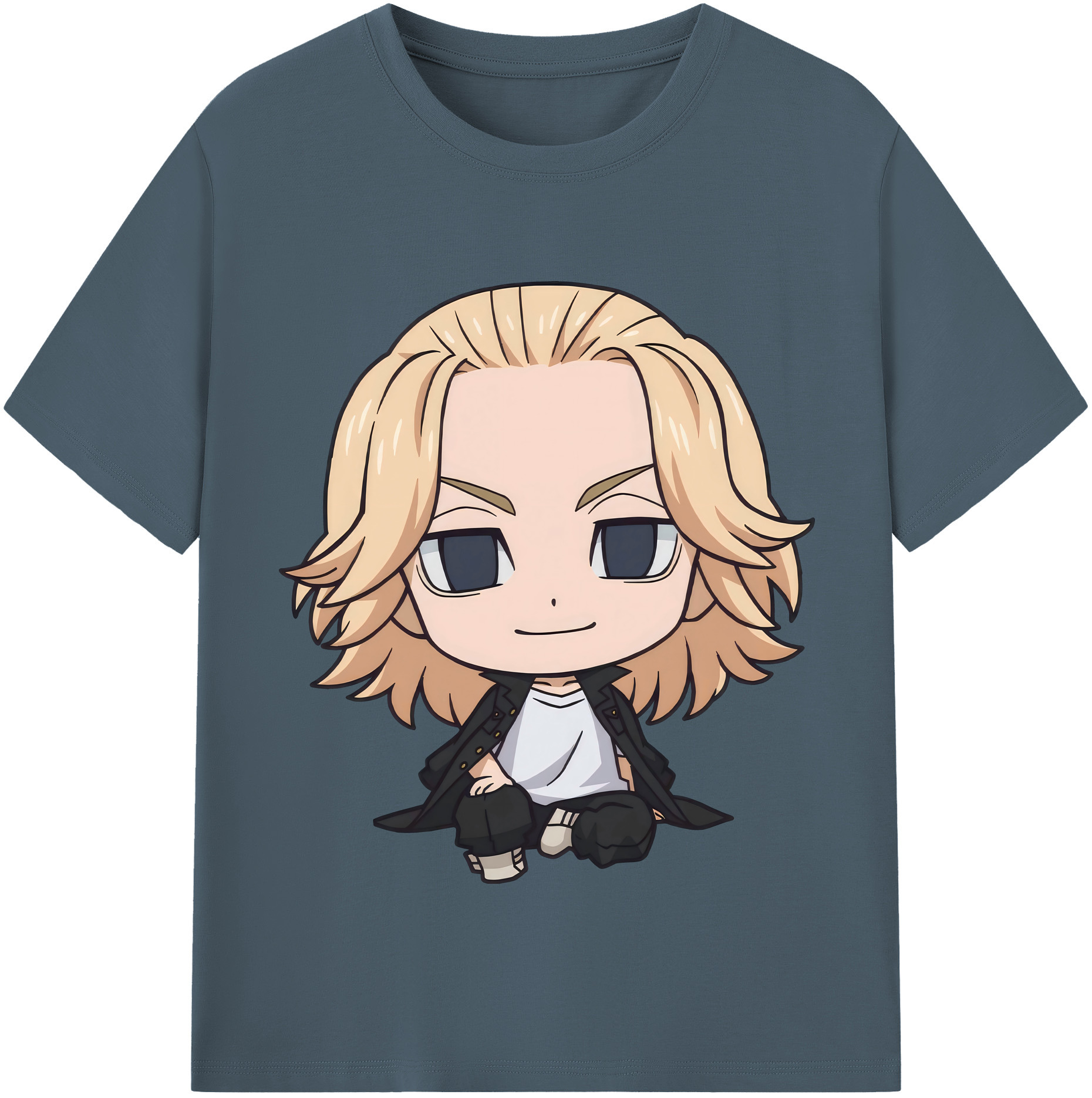（画像用） 東京リベンジャーズ Tokyo Revengers 綿100％半袖Tシャツ（フロントプリント）